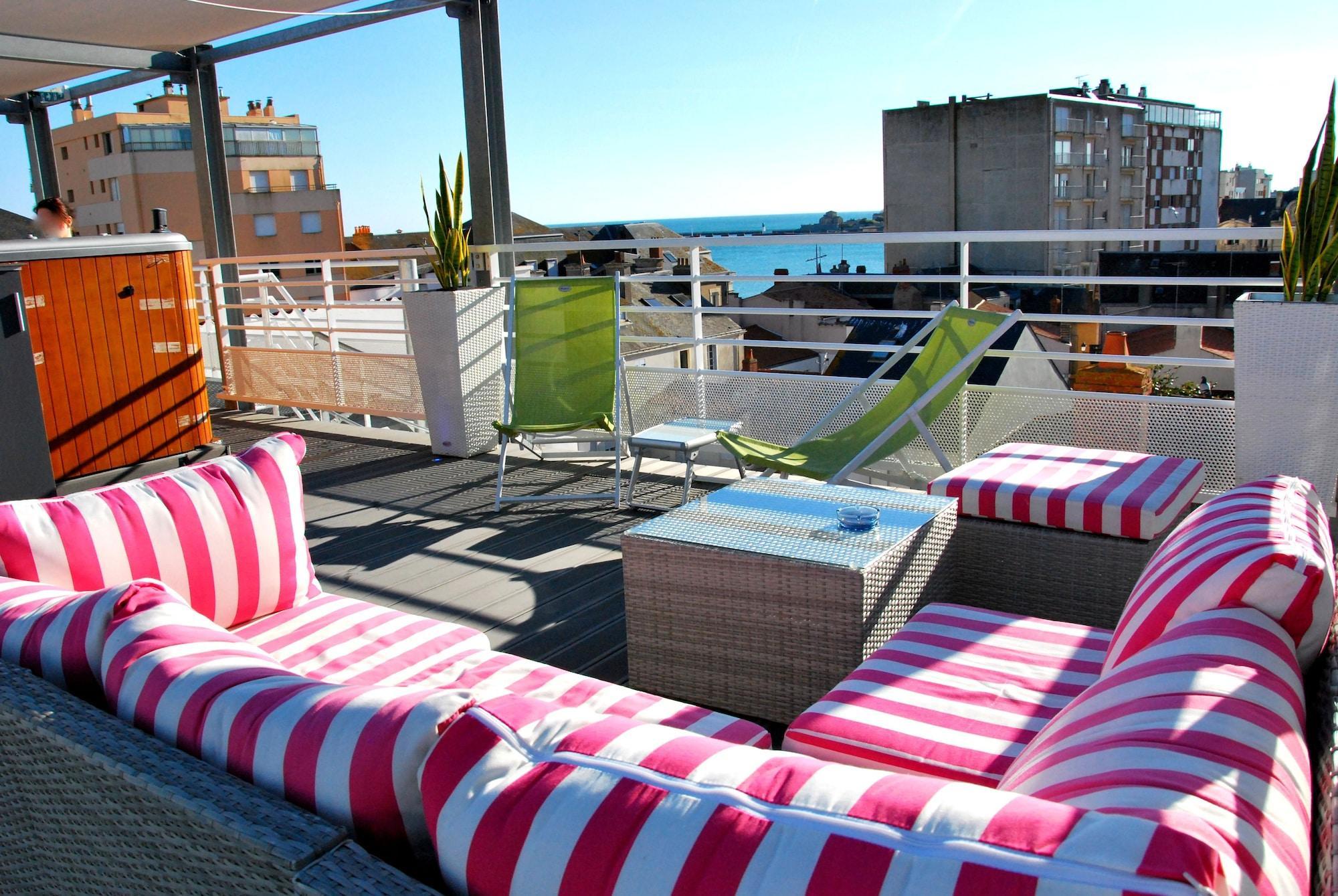 Logis - Hotel Arc En Ciel Et Spa Les Sables D'Olonne Esterno foto